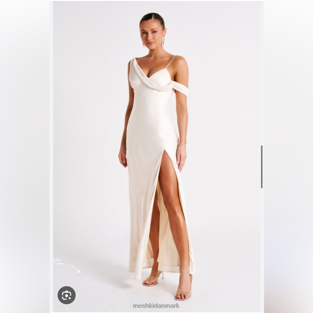 Meshki SOLEIL dress in ivory white - Picture 1 of 2